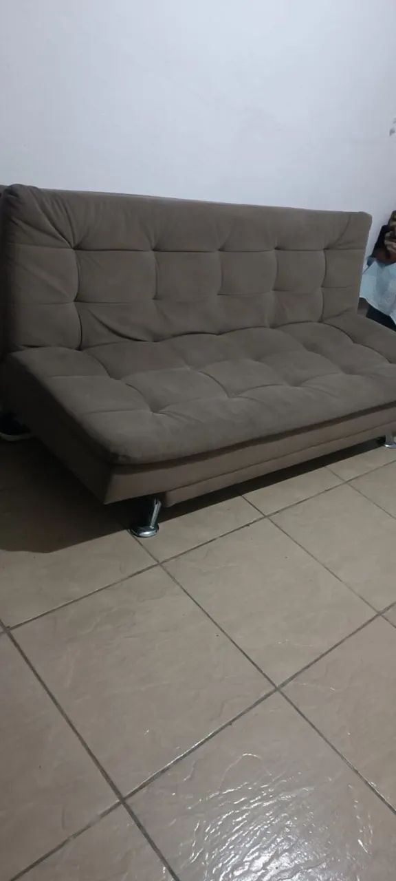 SOFÁ-CAMA CASAL ( RECLINÁVEL)