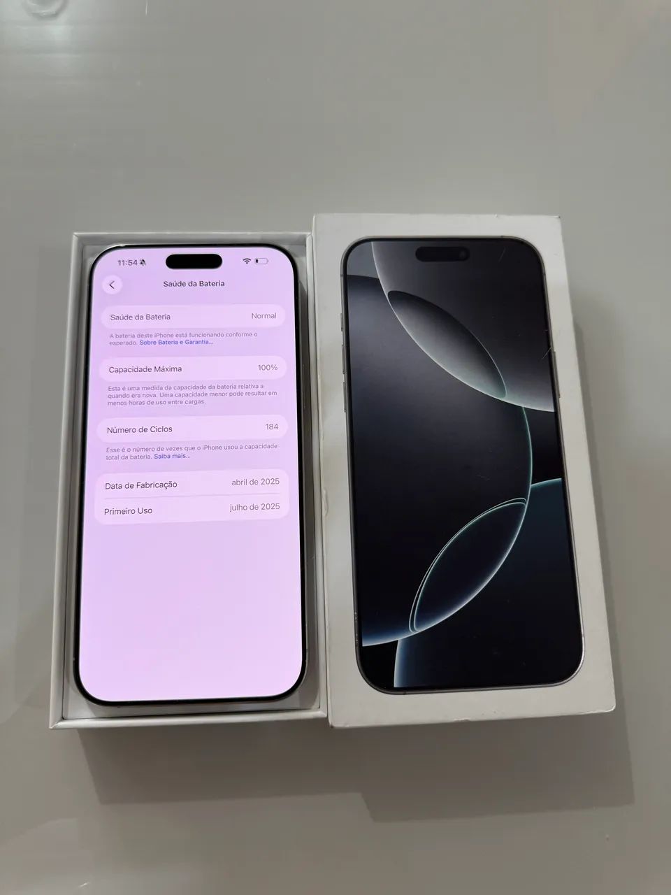 iPhone 16 pro max 256GB 100% bateria - Caixa e nota fiscal  - Foto 4