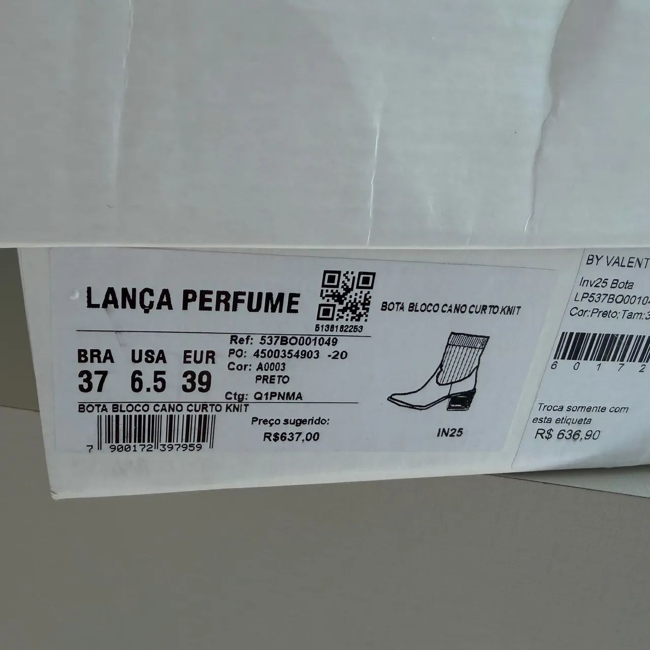 Bota Lança Perfume NOVA  - Foto 3