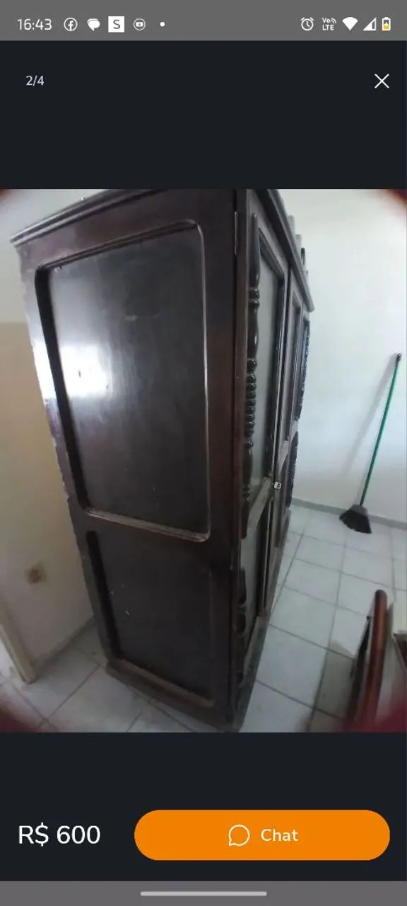 2 guarda roupas +2 armarios - Foto 3