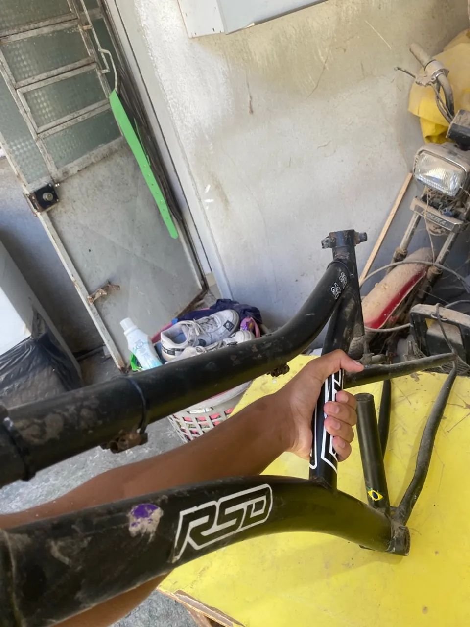 Quadro aro 26 e rodas  - Foto 3
