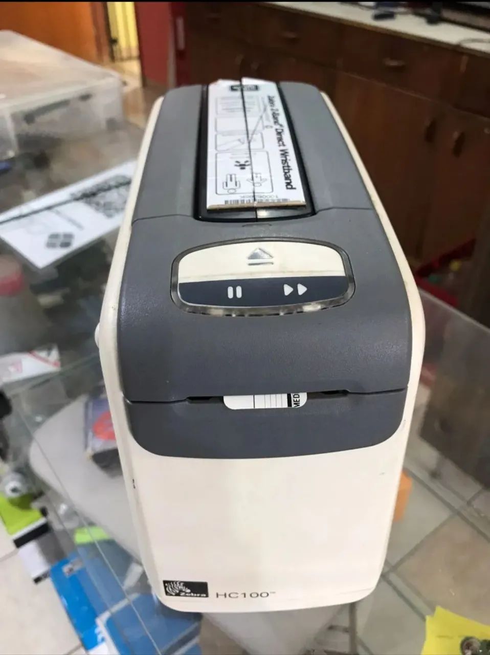 Impressora Zebra HC100 Pulseira 