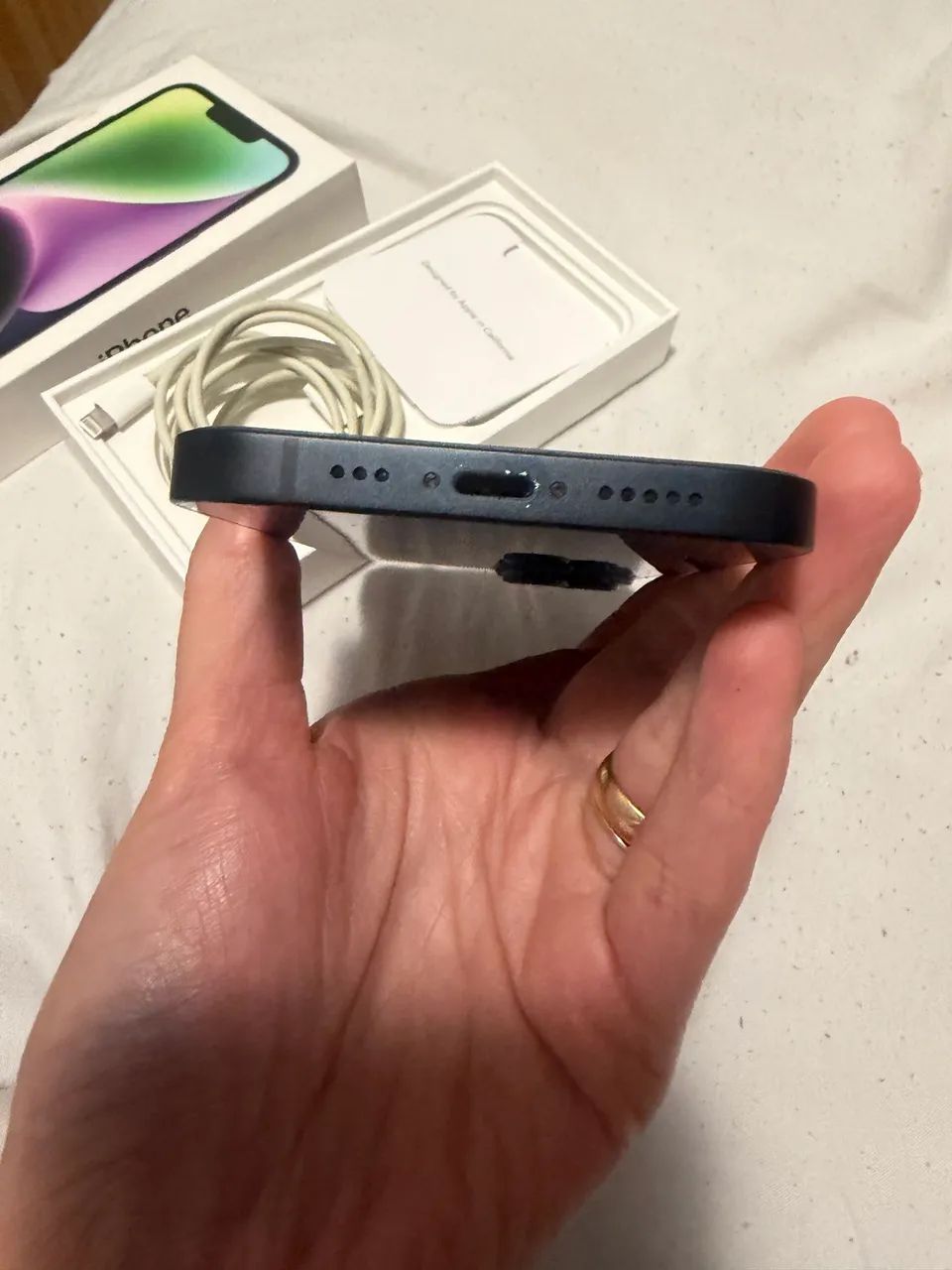 iPhone 14 muito novo - Foto 4