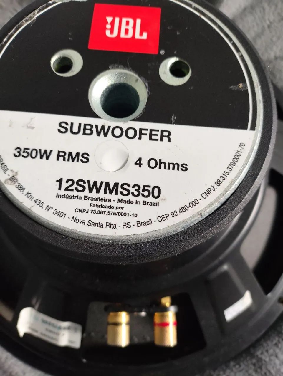 Subwoofer JBL e Drive de Titânio  - Foto 2