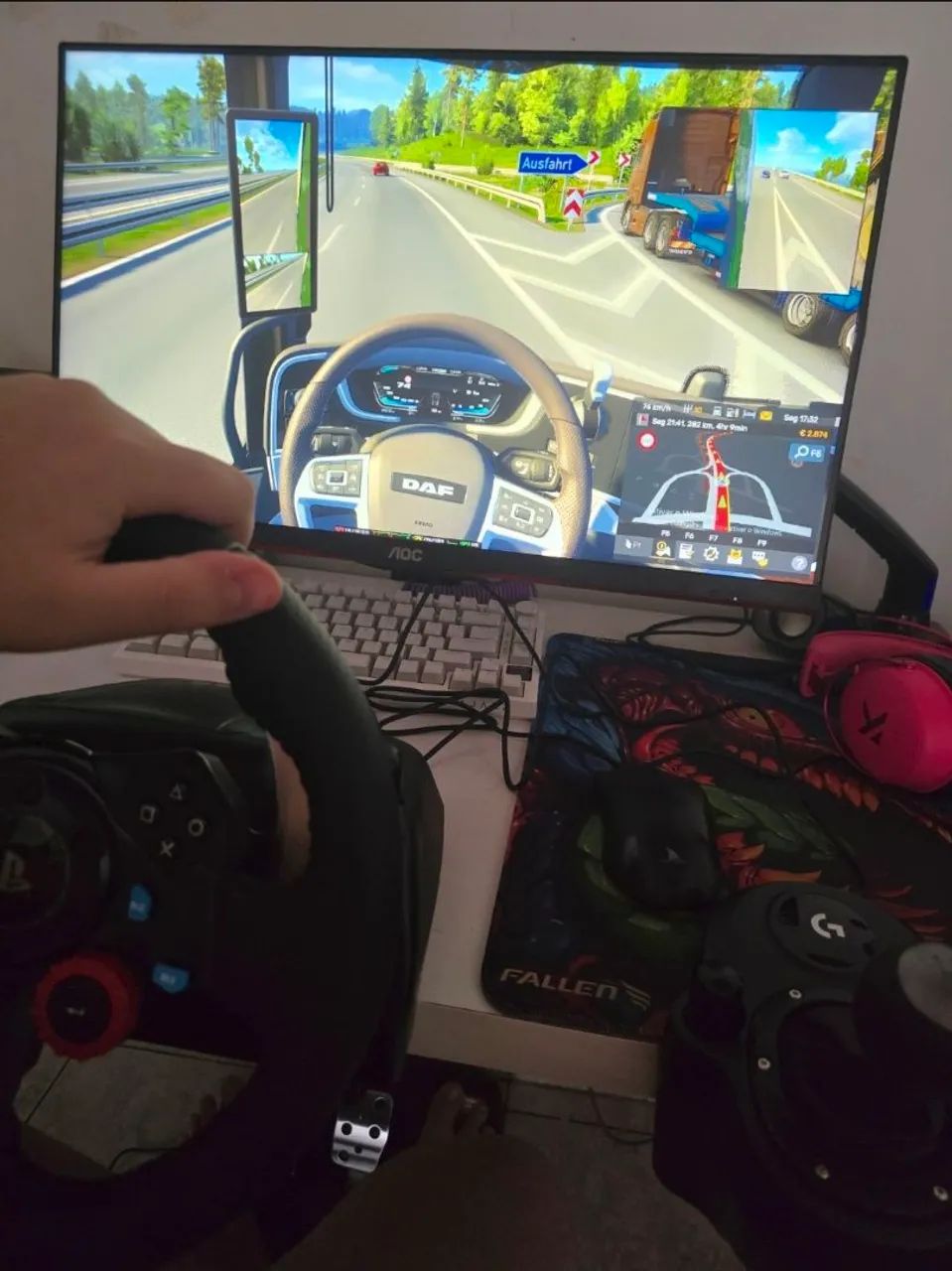 Volante logitech g29 completo  - Foto 4