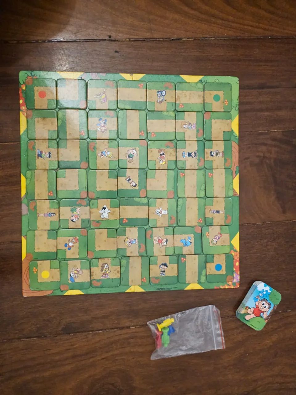 Jogo Tabuleiro Labirinto Turma Da Mônica Original Estrela (RARO) - Foto 4