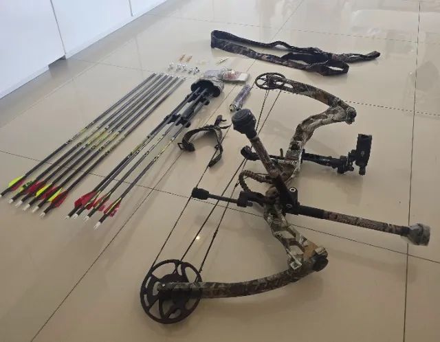 VENDO ARCO COMPOSTO PARA CAÇA  - Foto 2