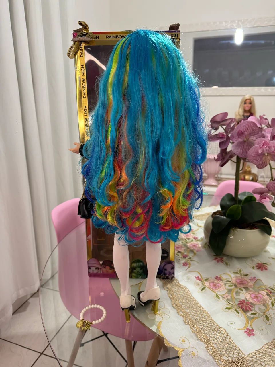 boneca rainbow high amaya raine 60cm - Foto 5