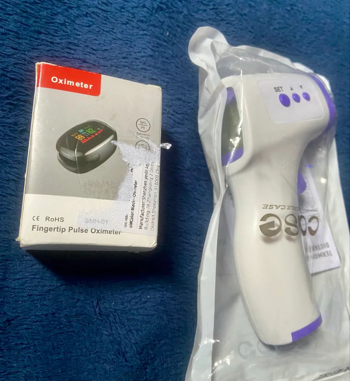 KIT TERMÔMETRO E OXÍMETRO DIGITAL - OFERTAS - Foto 4