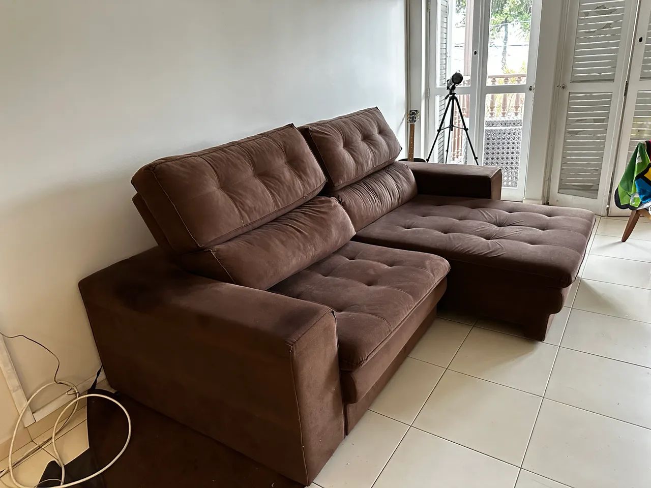 SOFÁ RETRÁTIL E RECLINÁVEL - SUPER CONFORTÁVEL - Foto 4