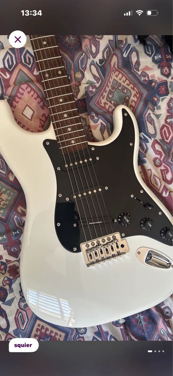 Guitarra squier com upgrades - Foto 2
