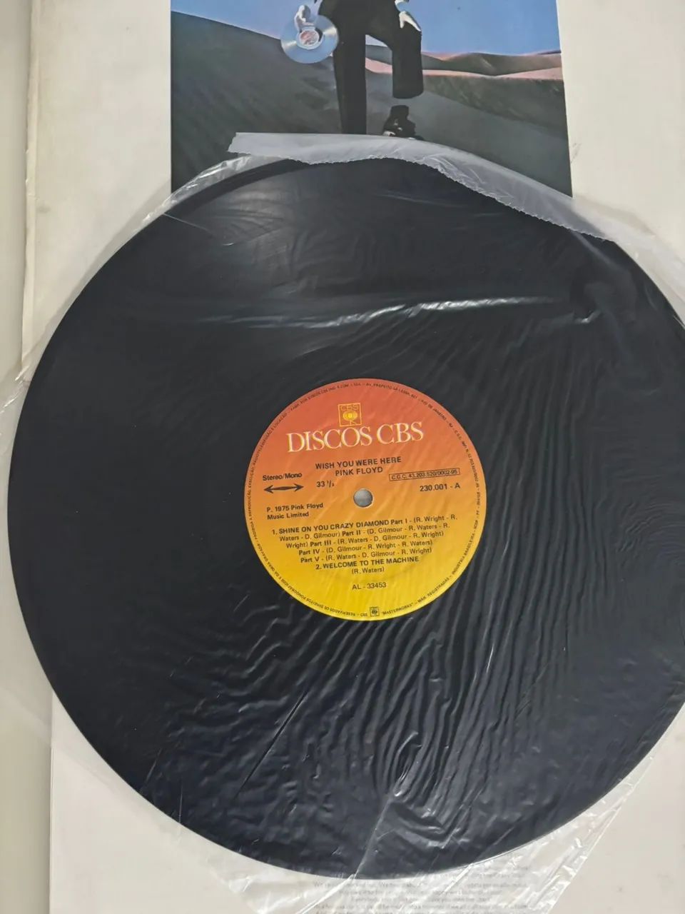 LP Disco de Vinil Pink Floyd Wish You Were Here - Foto 2