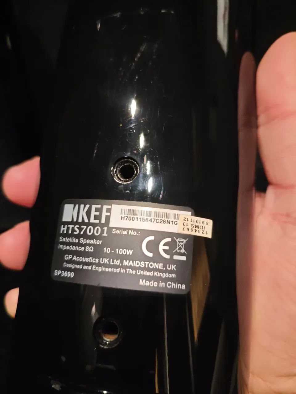 Caixas de Som Slim KEF Home theater 5.0 - Foto 5