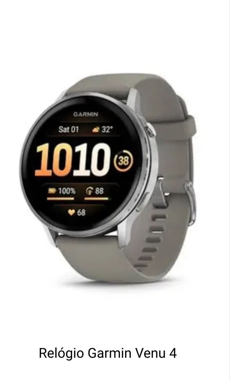Relógio Smartwatch Garmin Venu 4 - 45 mm Lançamento - Foto 4