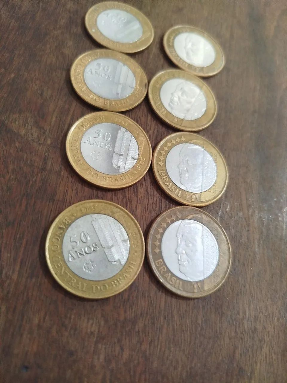 Kit com 8 moedas antigas - Foto 3