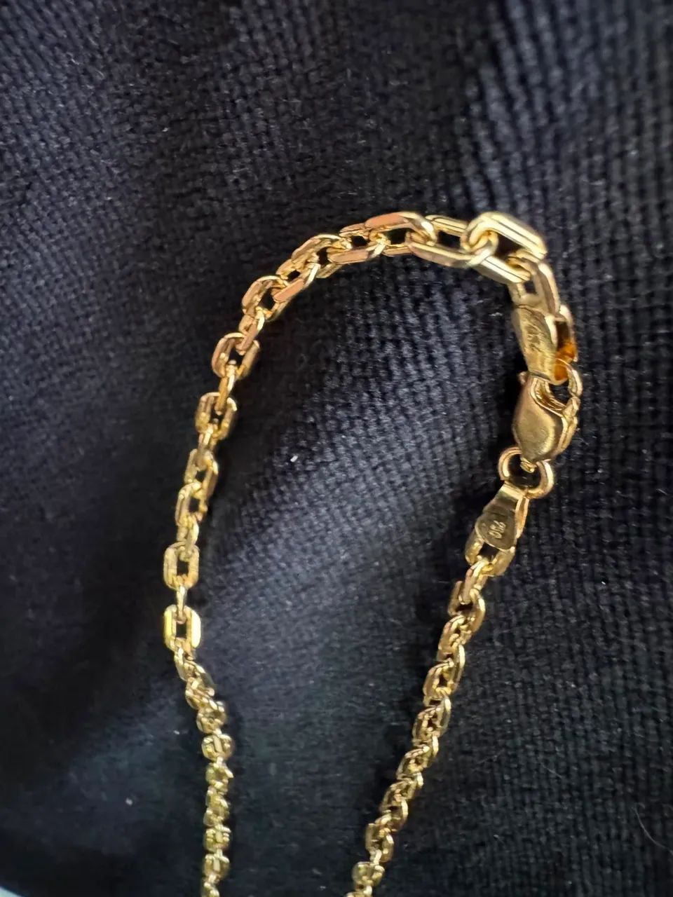 Pulseira de ouro 2.00g 18k procedência garantia eterna