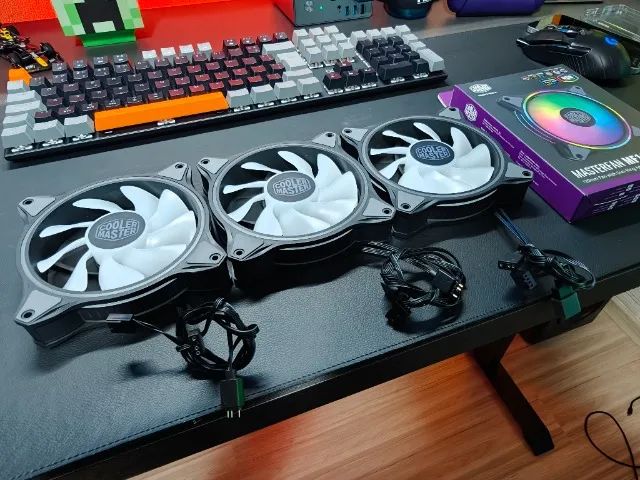 Kit 3 Fans Cooler Master MF120 - Foto 3