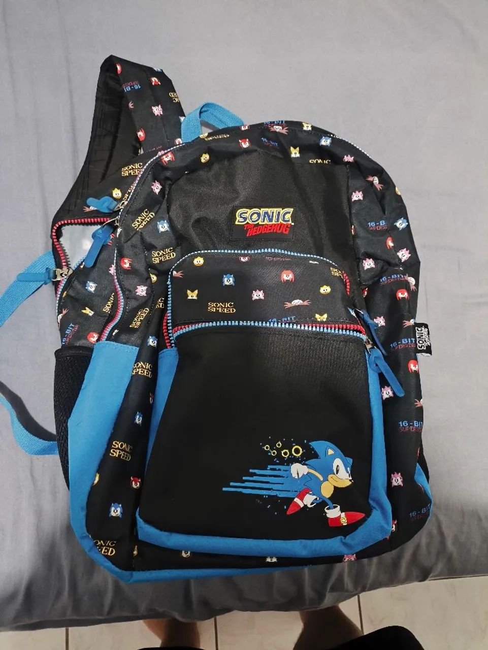 MOCHILA SONIC SPEED