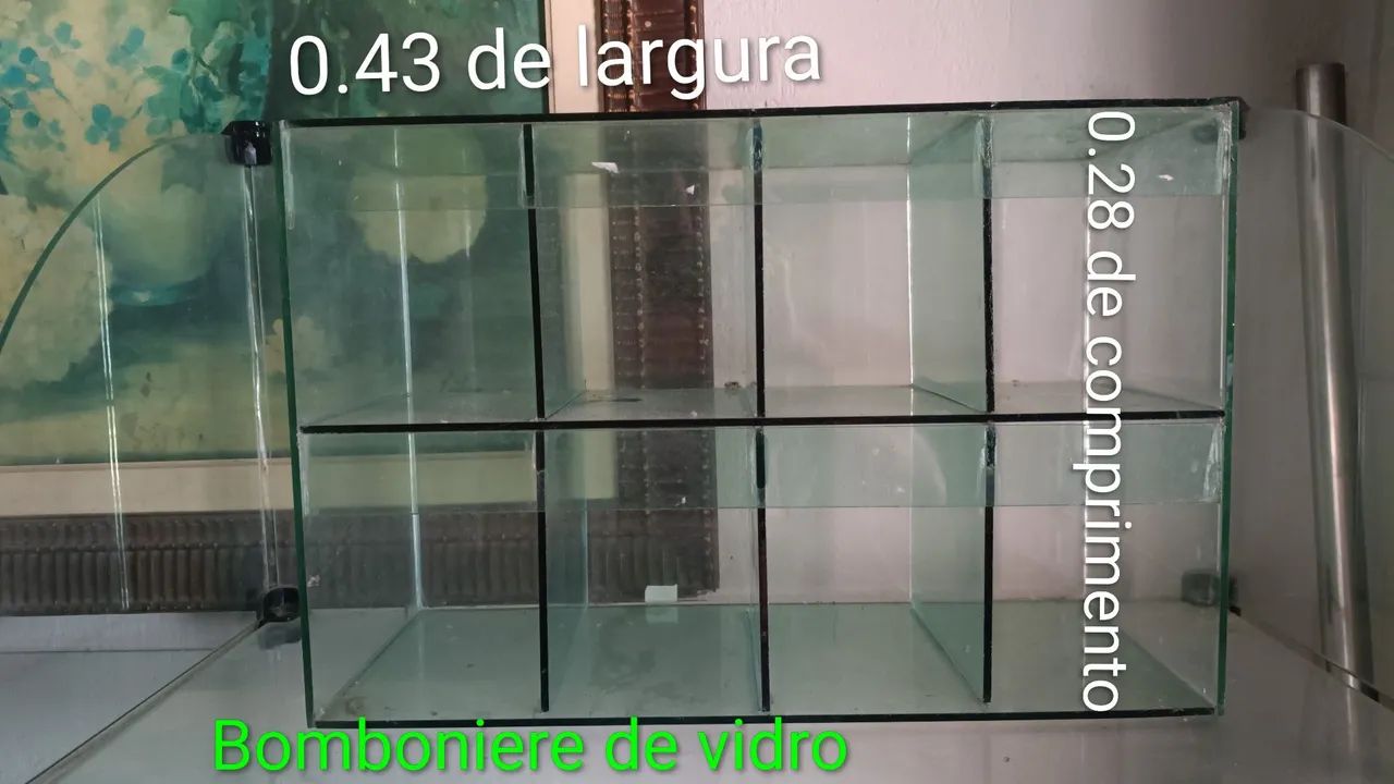 Balcão vitrine de vidro  - Foto 3