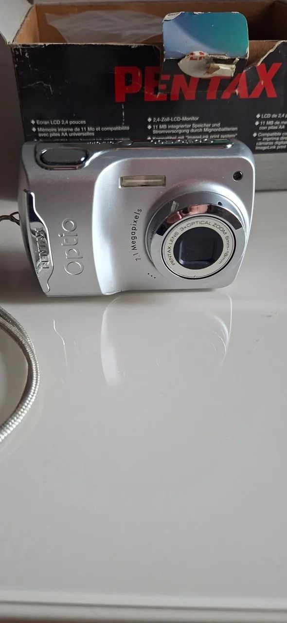 Camera Pentax Optio E30 relíquia!! - Foto 3