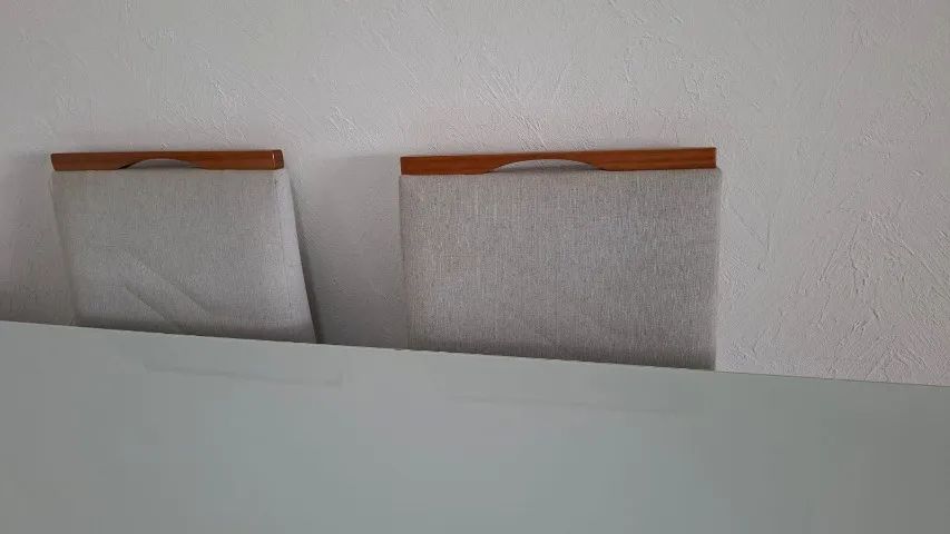 mesa de jantar retangular com seis cadeiras - Foto 4