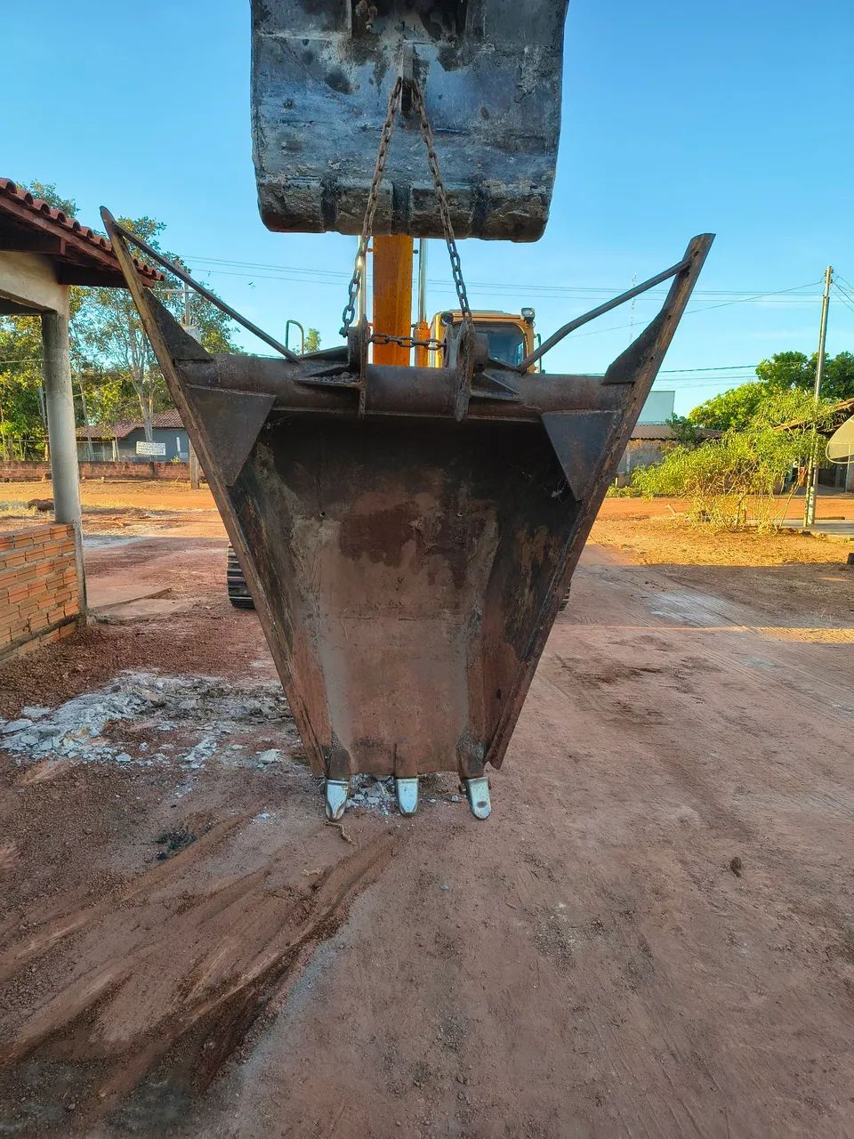 Concha trapezoidal escavadeira  - Foto 2