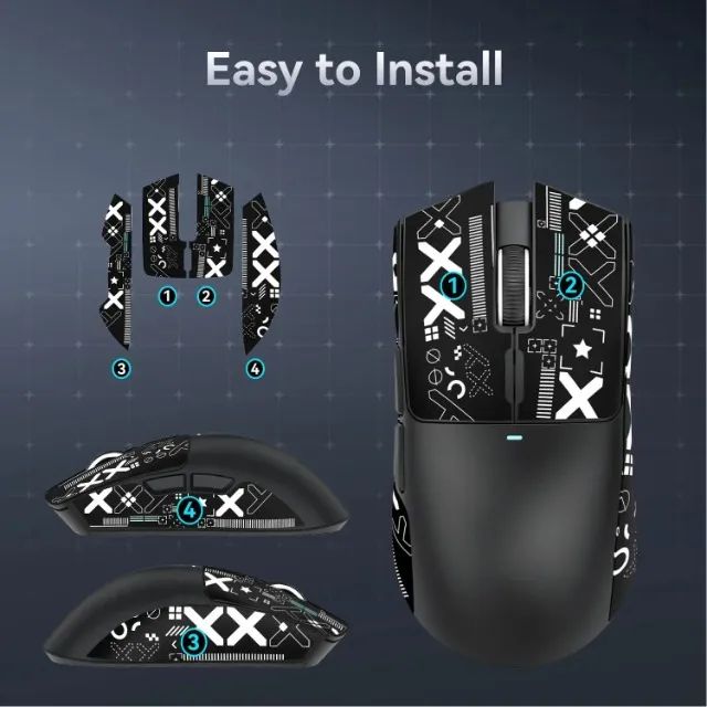 Attack Shark X11 com Dock de Carregamento - Mouse Novo Original - Entregamos  - Foto 5