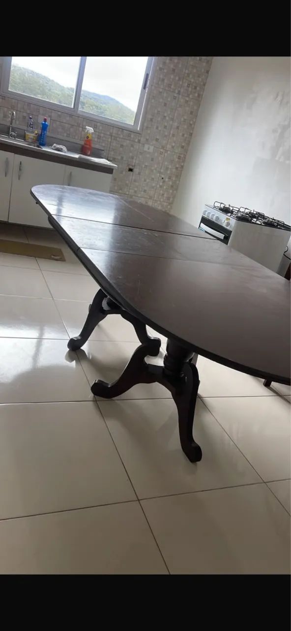 Mesa madeira maciça grande