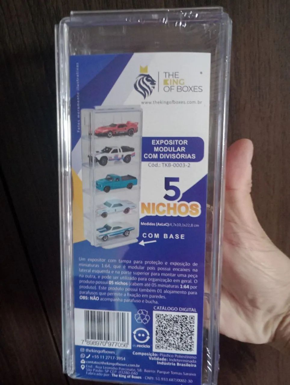 Expositor Carrinhos Hot Wheels 1x64