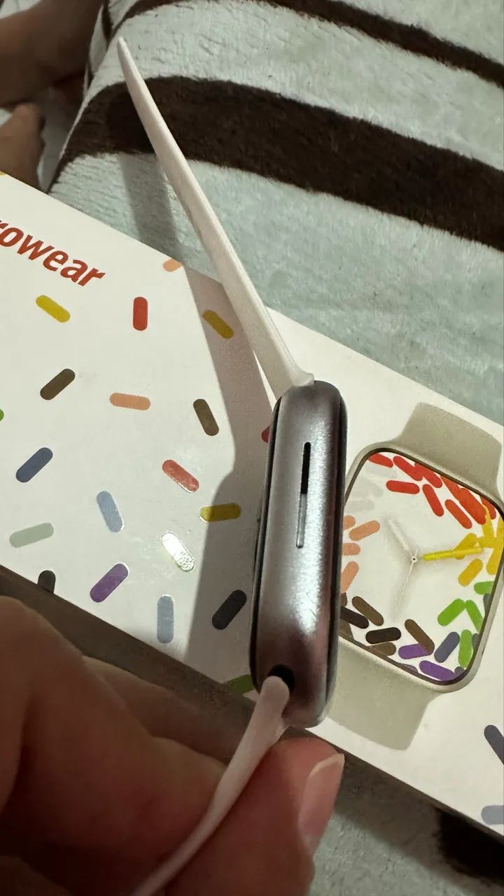 Relógio Watch 9 pro na cor silver  - Foto 2