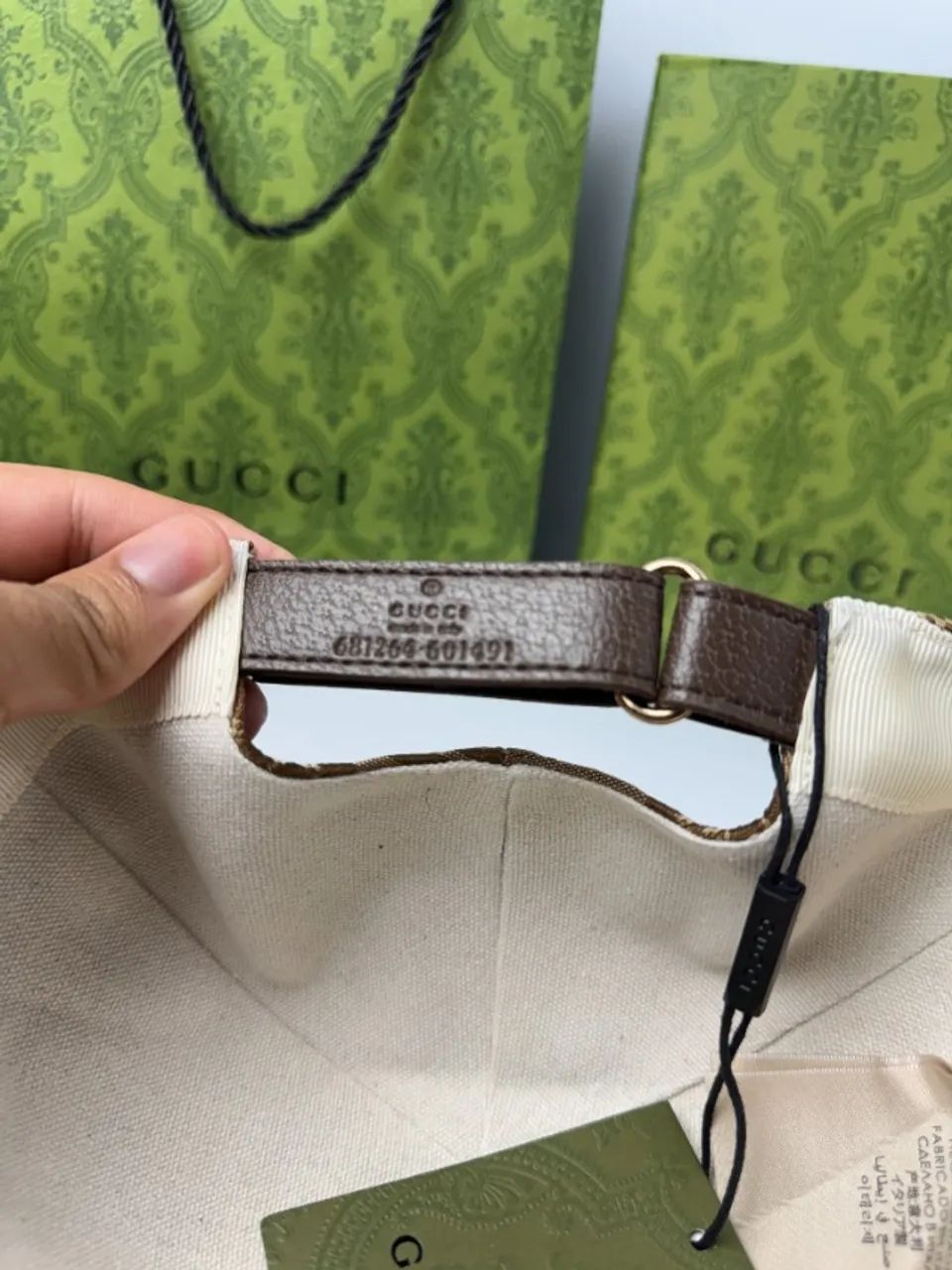 Boné Gucci Jumbo GG ( monograma Big ) - Foto 4