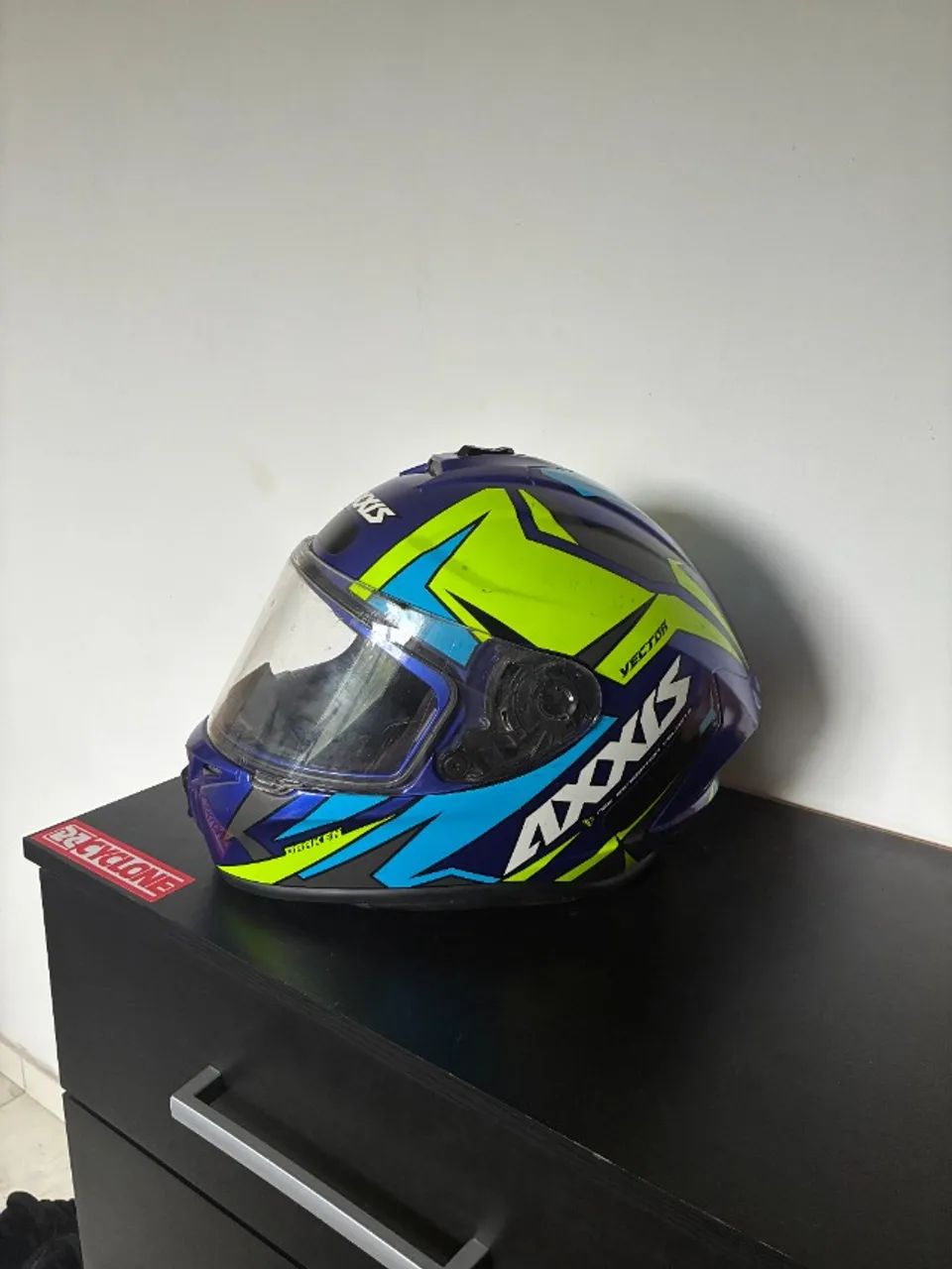 Capacete Moto Axxis Draken Vector  - Foto 2