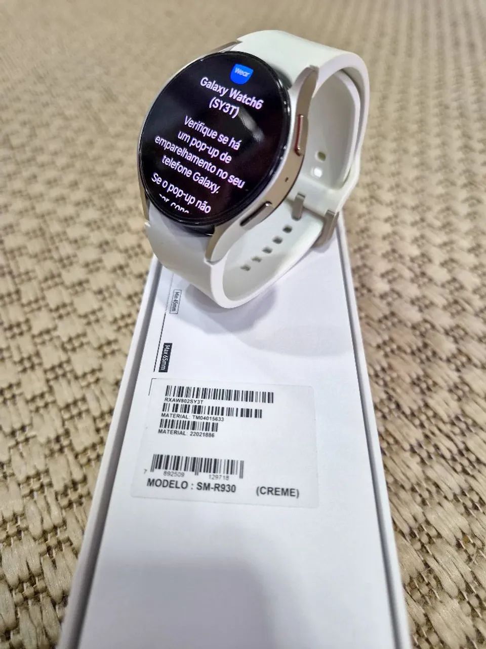 Galaxy Watch 6 - 40mm - Creme - Foto 2