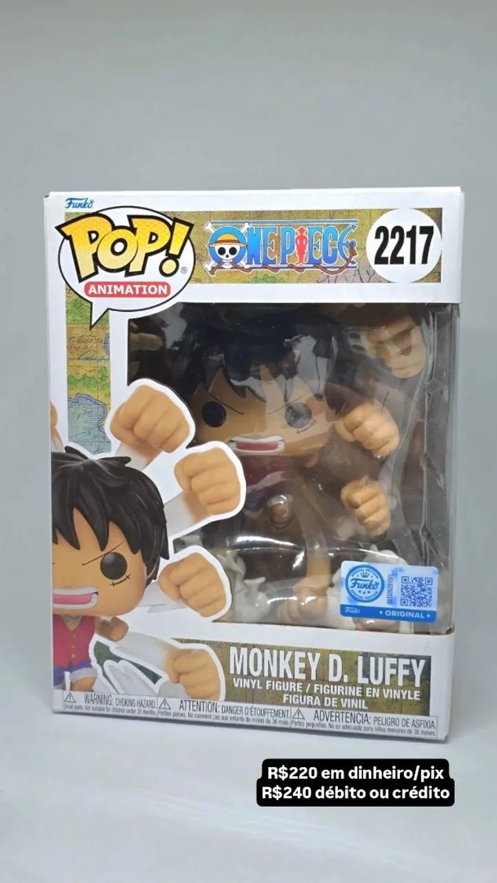 Funko Pop Premium One Piece Monkey D Luffy 2217 - Foto 2