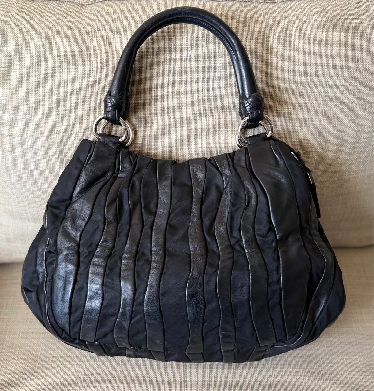Bolsa Prada hobo waves  - Foto 2