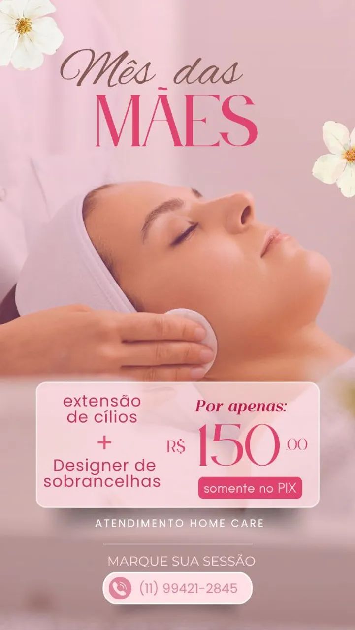 mês de julho em promoção!!!!