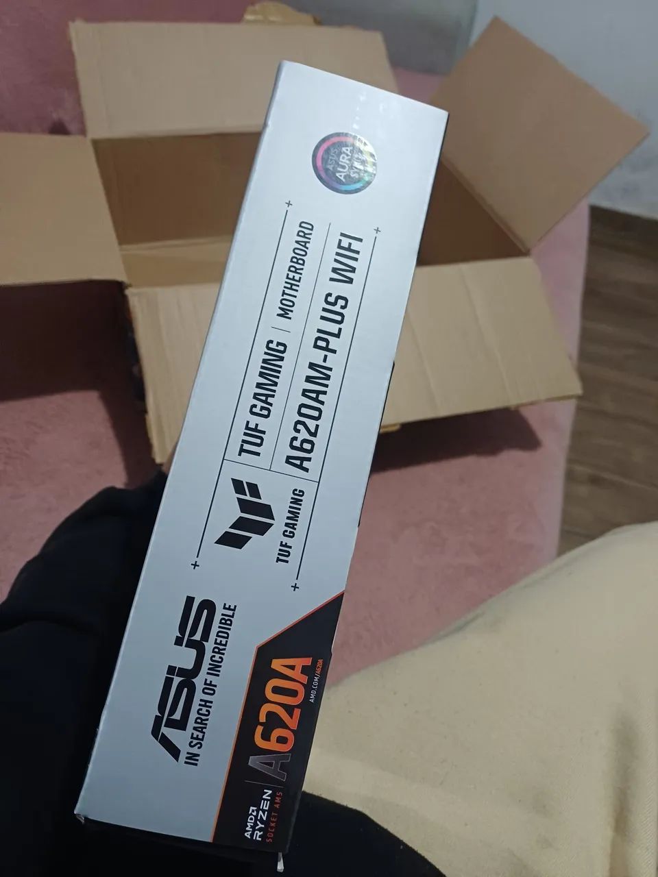 PLACA MÃE AM5 WIFI E BLUETOOTH NOVA - Foto 4