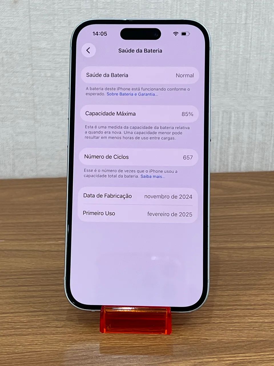 iPhone 15 - 128GB - Azul - Foto 5