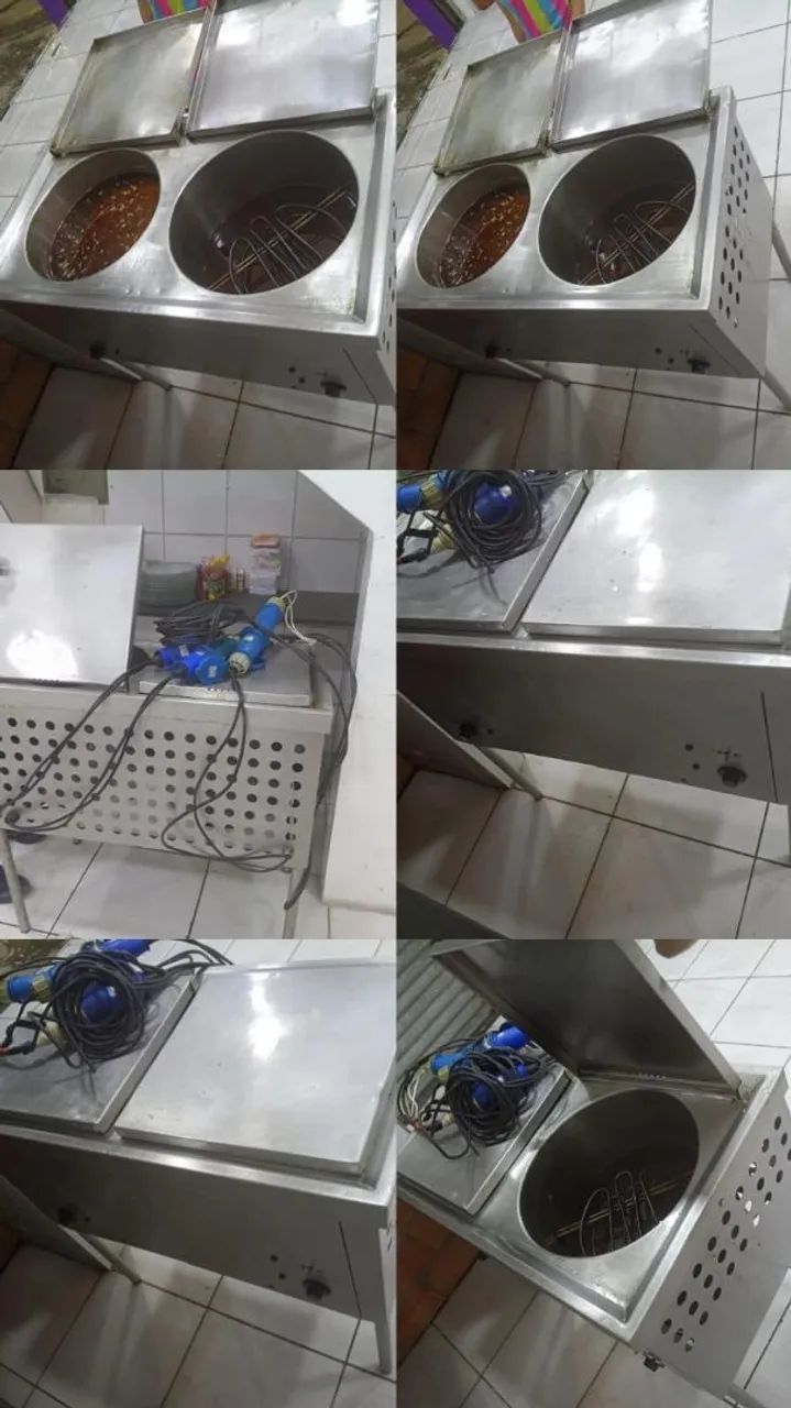 Fritadeira industrial 