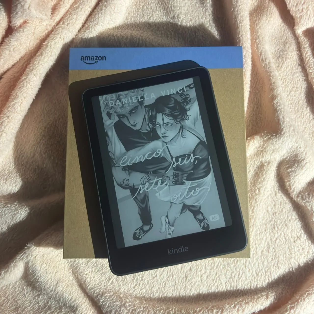  Kindle Paperwhite 12th Geração, 7 Polegadas , 16GB + Acompanha Cabo e Fonte Amazon