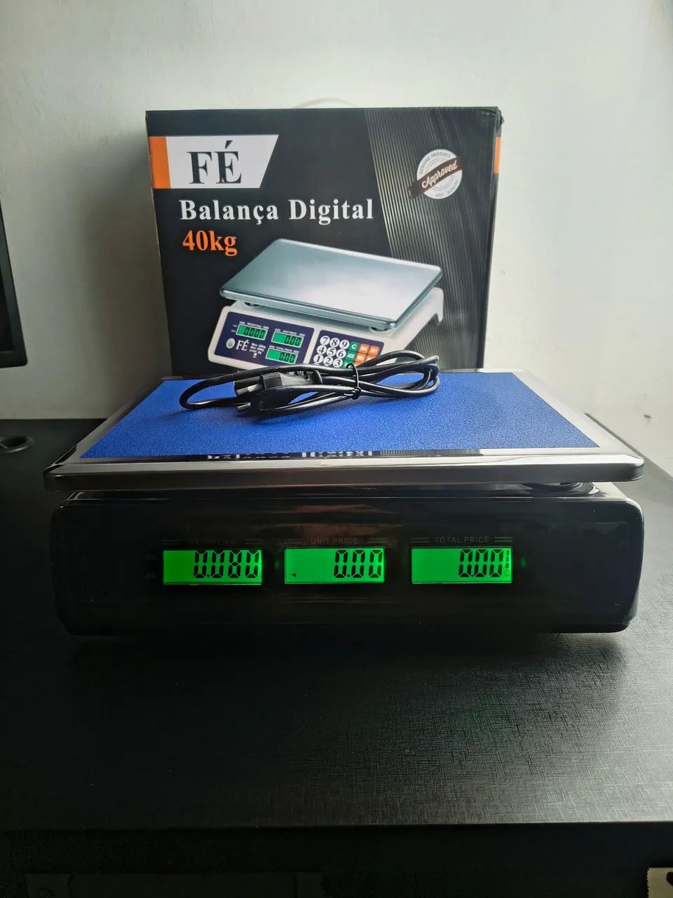 BALANÇA ELETRÔNICA DIGITAL 40k - FÉ -  - NOVA - PRONTA ENTREGA  - Foto 2