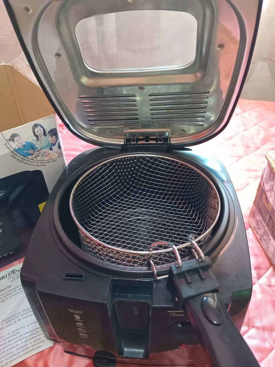 Fritadeira frita 2 L fácil Plus 3 Britânia Imperdivel 