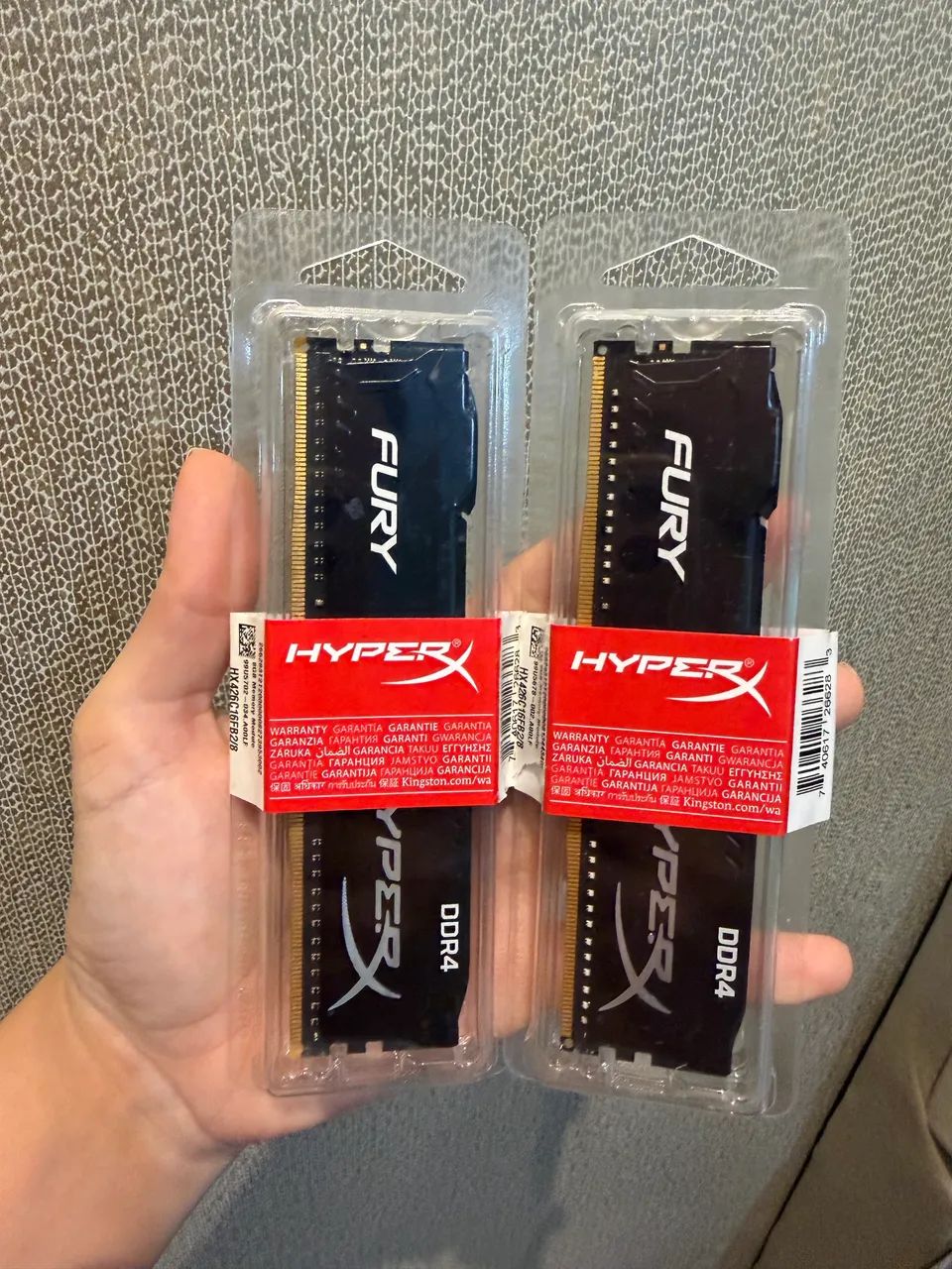 Vendo Kit com duas memórias RAM 
