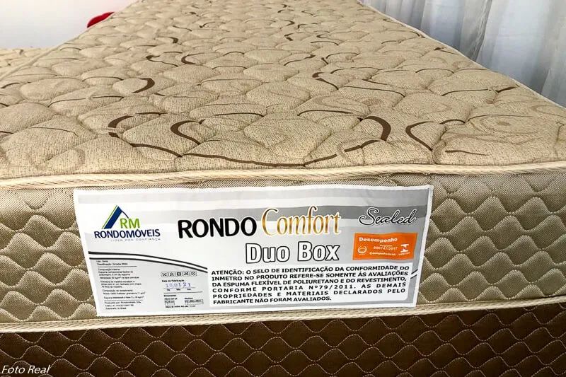 Cama Box D33+ Auxiliar Rondomoveis Entrega Rápida - Foto 3