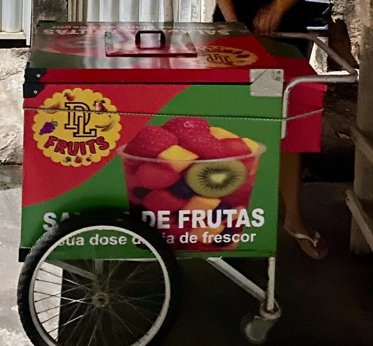 Carrinho de salada de fruta  - Foto 2