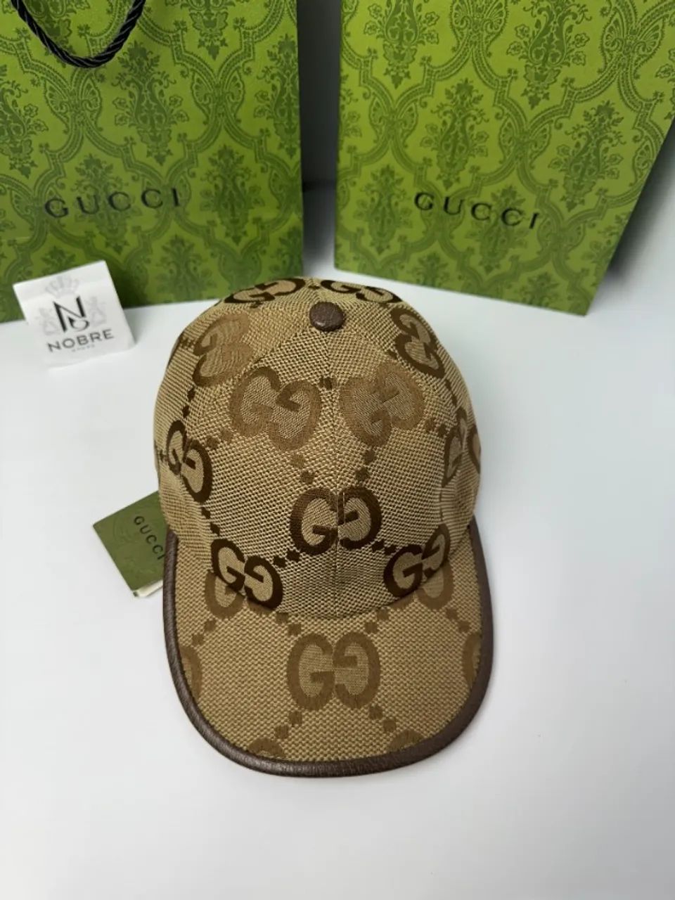 Boné Gucci Jumbo GG ( monograma Big ) - Foto 2