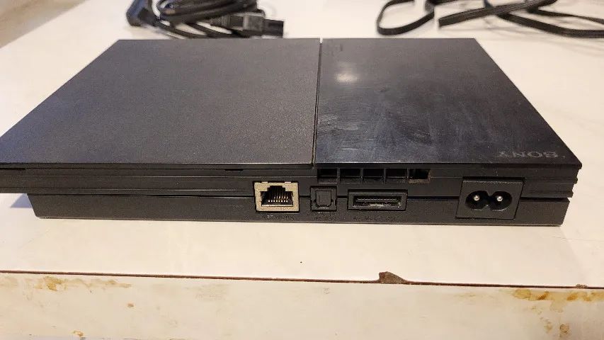 Ps2 SLIM desbloqueado SCPH-90006 sem leitor - Foto 5