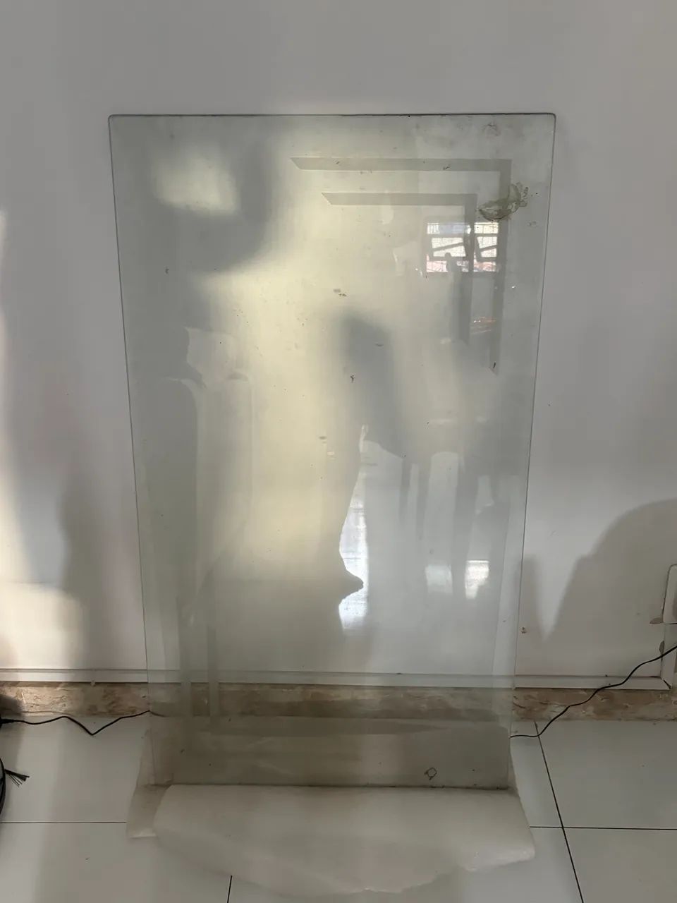 Vidro tampão de mesa