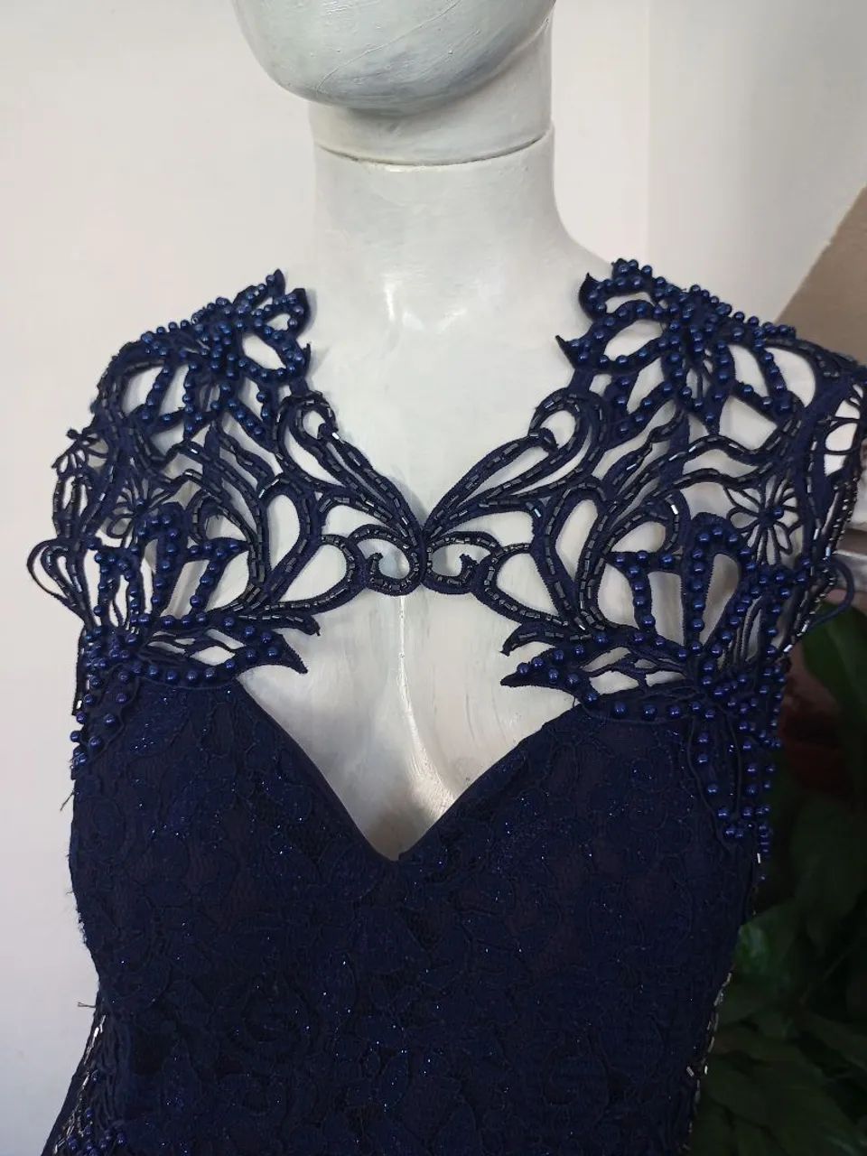 Vestido de festa azul  - Foto 3