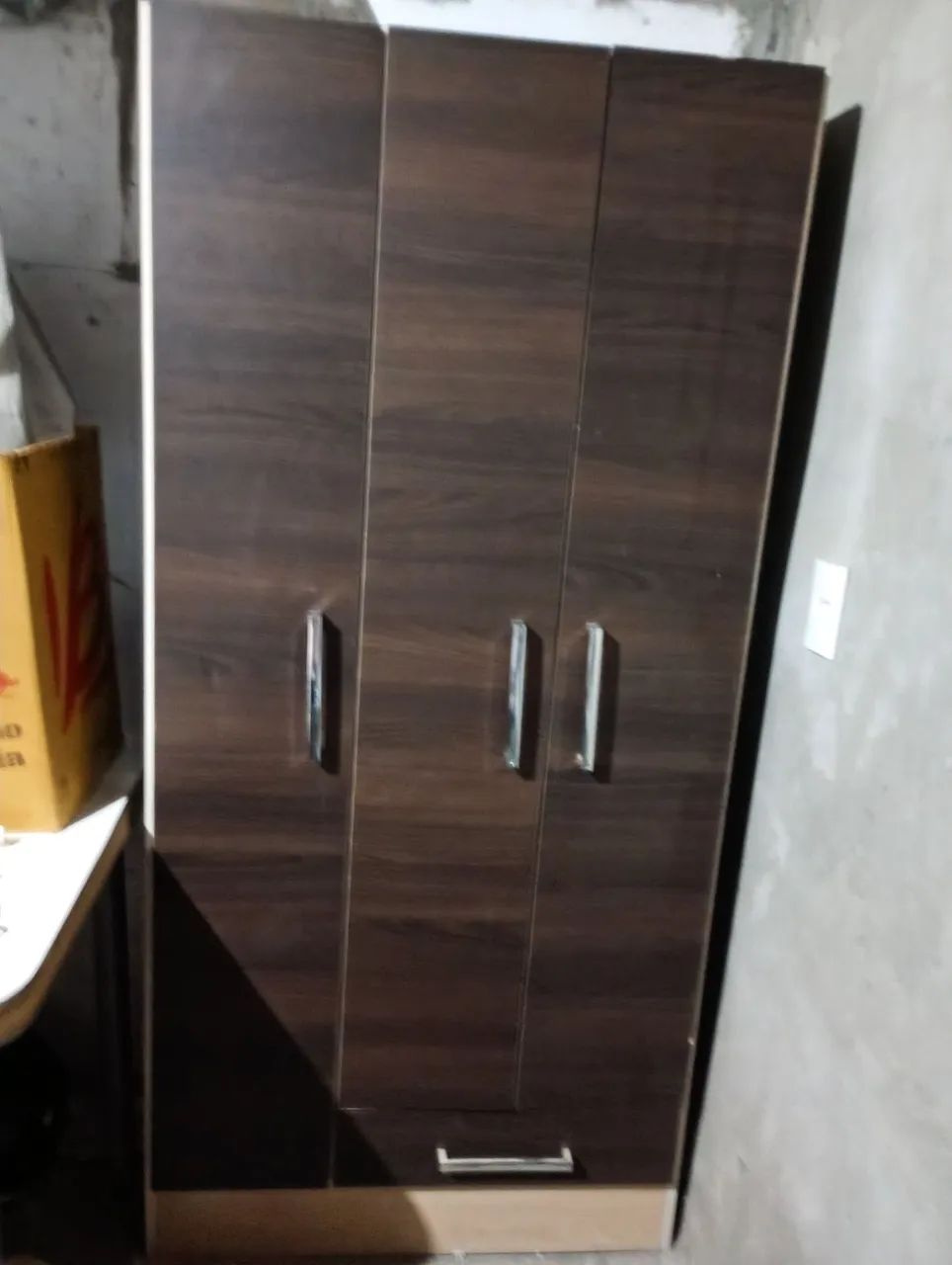Cama box casal Ortobom D33, roupeiro e sapateira. - Foto 2